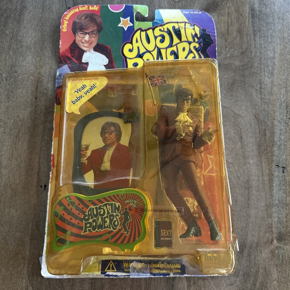 McFarlane Toys Austin Powers Series 1 Austin Powers Talking Action Figure